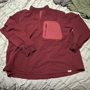 Figs long sleep scrub top